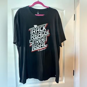 MEN’S POLARIS SLINGSHOT GRAPHIC TEE.  SIZE X-LARGE